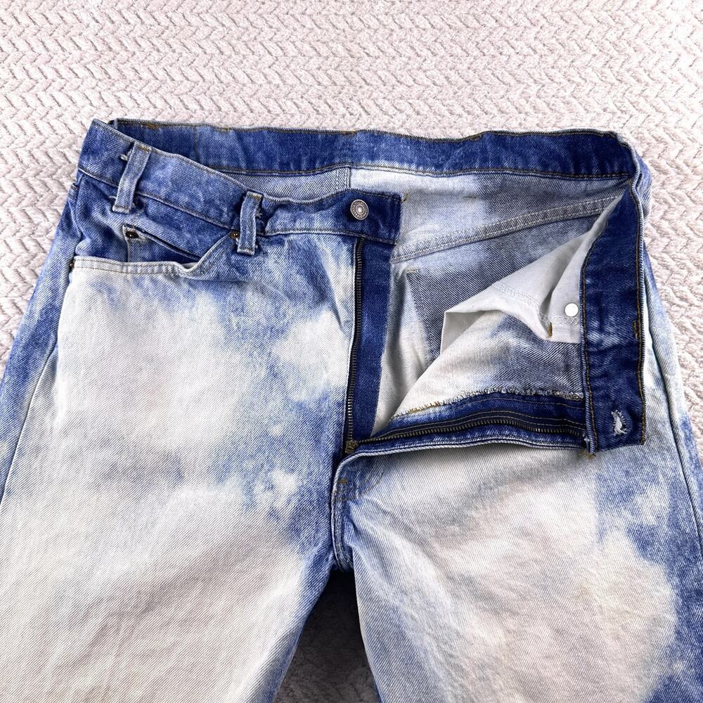 Vintage Levis 505 Orange Tab 20505-0217 Acid wash Jeans Made in USA ‘85‎ - Picture 5 of 16